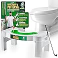 Gagster Royal Squat Putter – Mini Golf Toilet Game – Foldable Potty Stool for Adults – Funny Gag Gift for Men – White Elephant Present Ideas for Office – Indoor Golf Game for Men