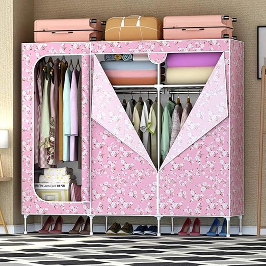 Armario De Tela Para Ropa Cremallera Ropa Ropa Interior Edredón