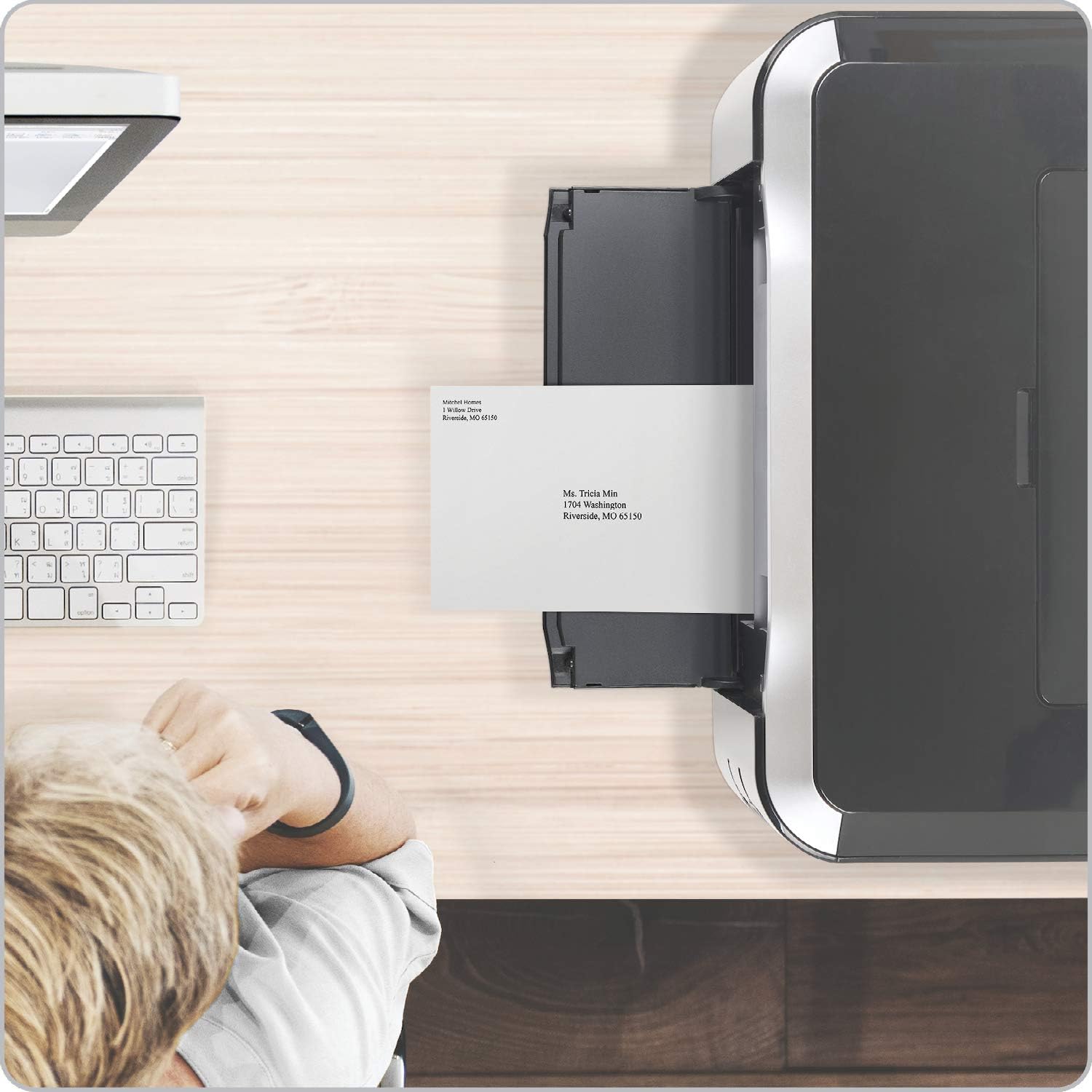 Quality Park #6 3/4 Security-Tinted Envelopes with Peel & Seal, 100-Pack, White – QUA10417 : Office Products