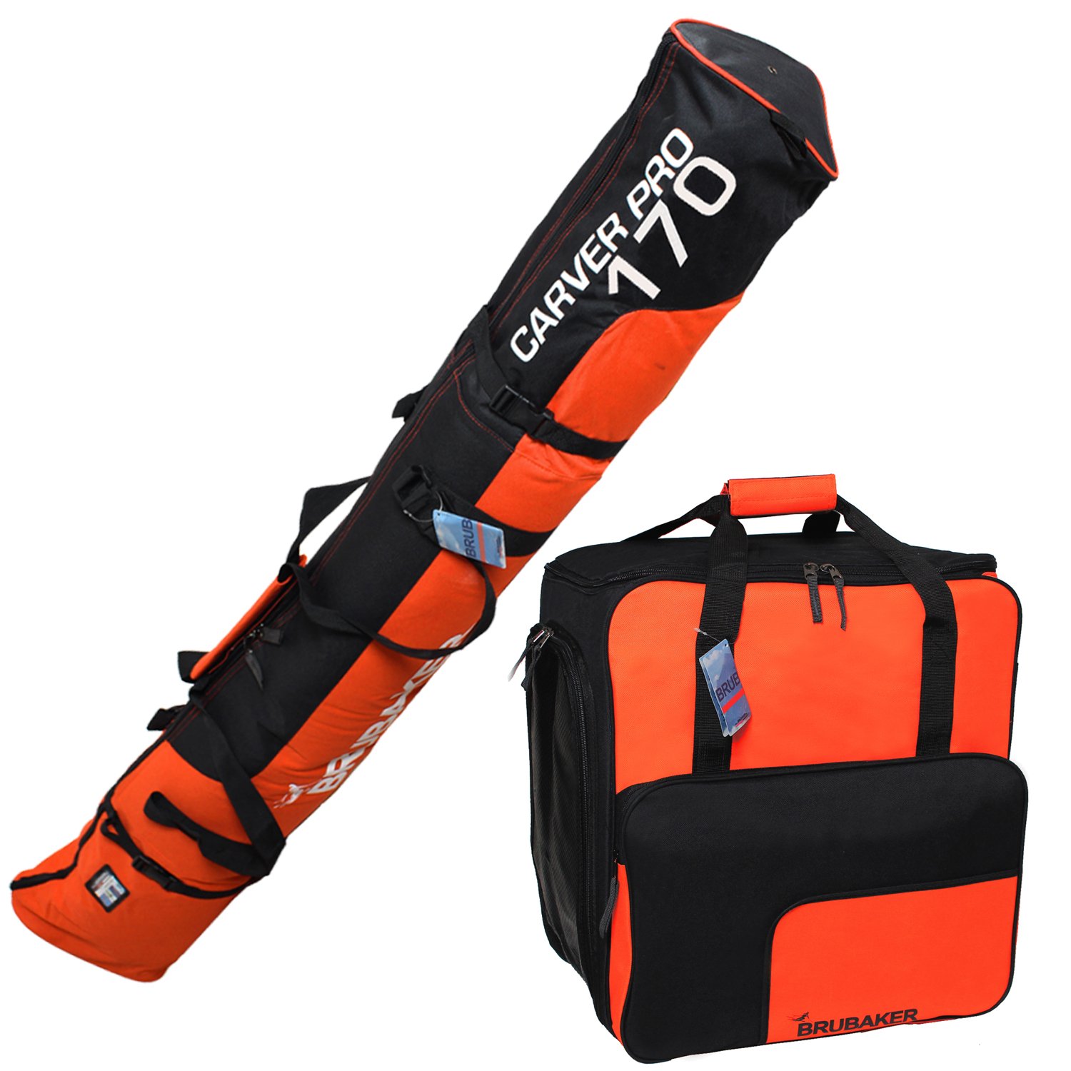 BRUBAKER Conjunto Super Function  Bolsa para botas y Casco de ski