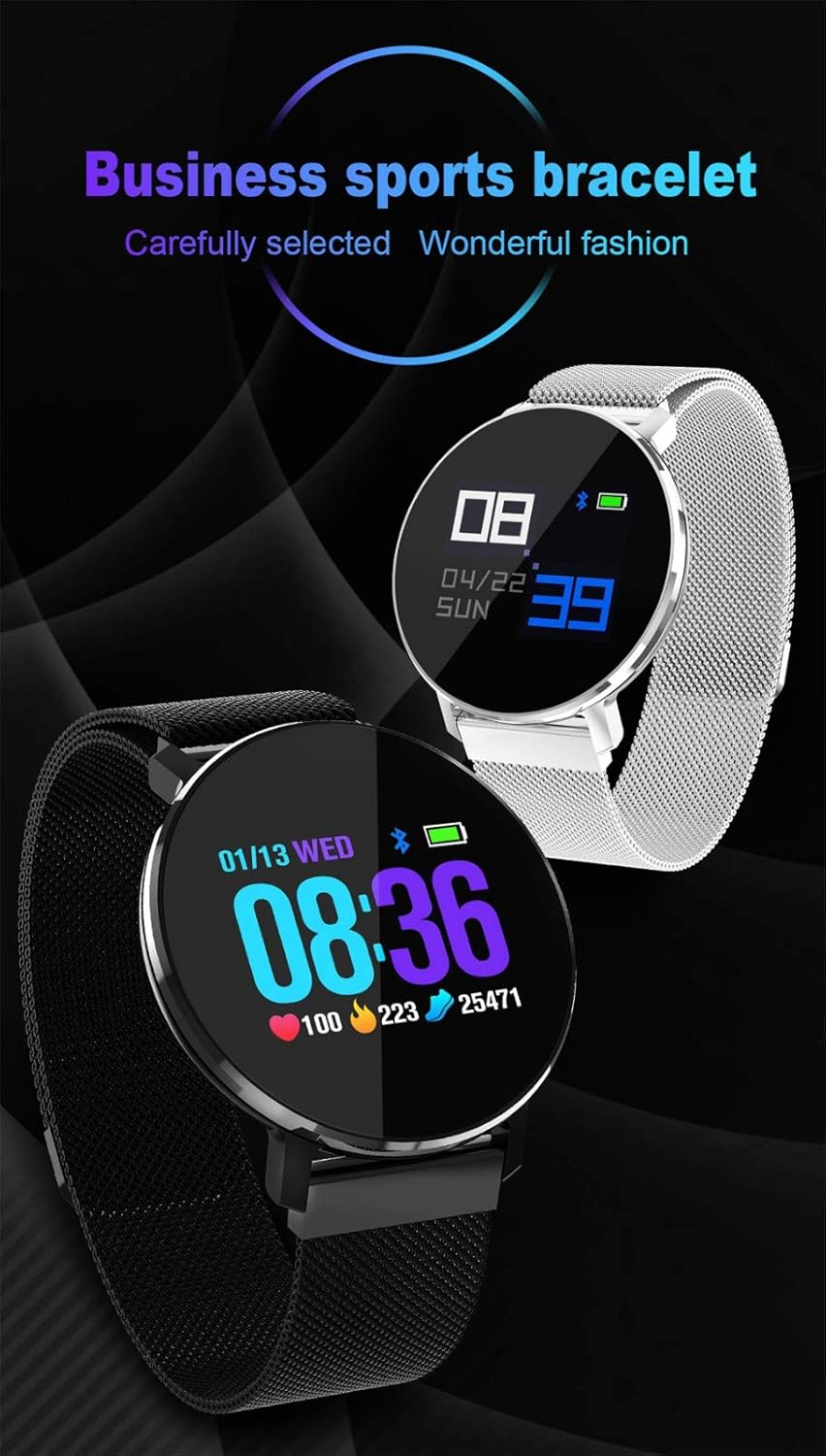 Amazon.com: Running Watch Smartwatch with Built-in Sports ...