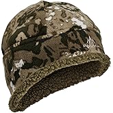 Pnuma Outdoors Highpoint Beanie, Caza OV Camo, Microfleece with Berber Liner, Odor Control, OSFM (HP-BN-OV)
