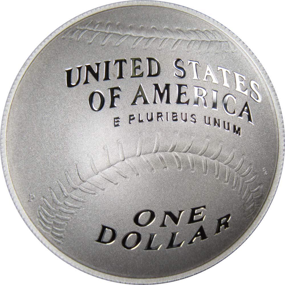 2014 Baseball Hall of Fame Uncirculated Silver Dollar Commemorative In