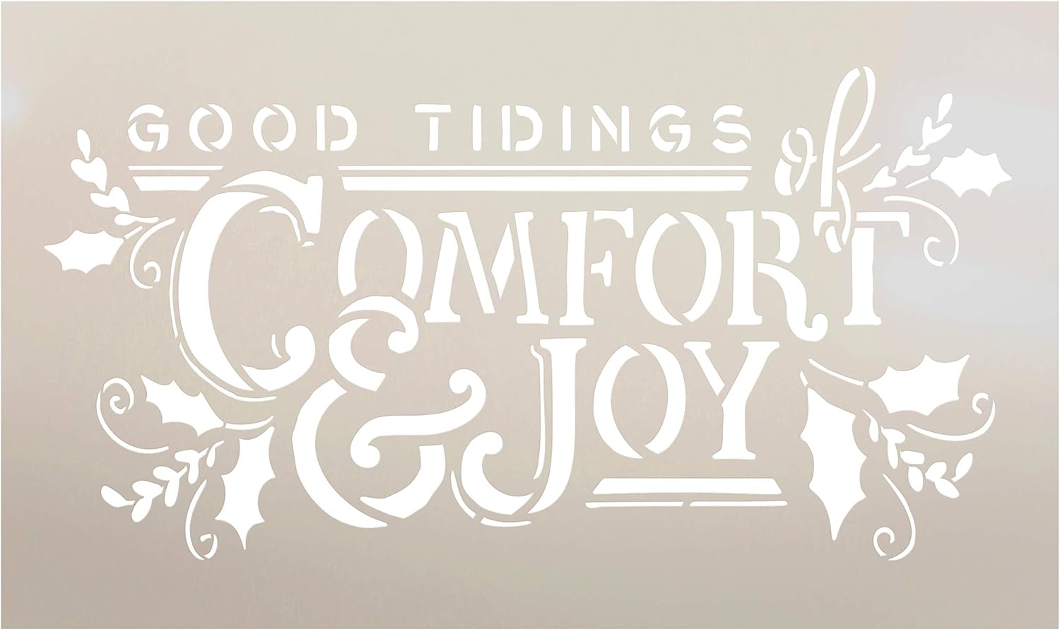 Tidings Of Comfort Joy Canvas Print By Dorothytimmer Society6