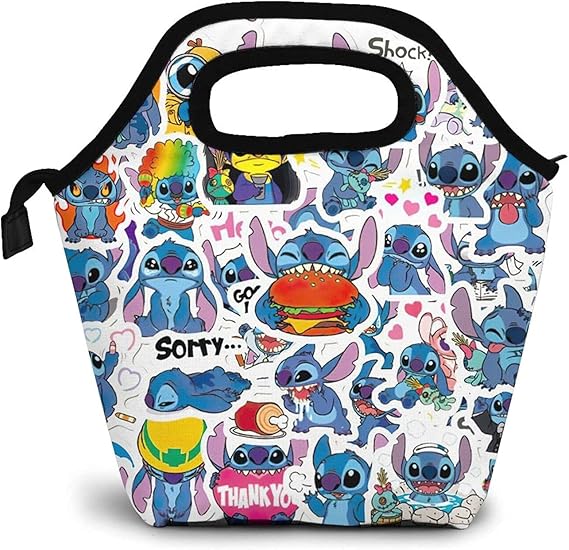 Borsa Termica Per Pranzo Bambini SAMERIO - Con Cinghia Regolabile, Chiusura A Zip, 22x16x20 Cm - Foto 9