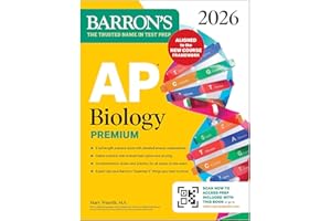 AP Biology Premium, 2026: Prep Book with 6 Practice Tests + Comprehensive Review + Online Practice (Barron's AP Prep)