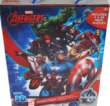 marvel avengers 3d puzzle