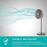 Duux Whisper Flex Smart Standing Fan with Remote Alexa App 26 Speeds view 7