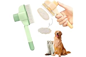 Nuvopet Brosse Fureverbond Cat Brush – Upgrade Deshedding Tool for Long & Short Hair, Gentle Massage Grooming Comb for Indoor
