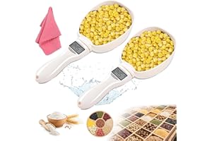 Electronic Measuring Spoons Digital Kitchen Spoon Scale, Food Measuring Scoop Scale with Conversion 800g/0.1g High Precision 