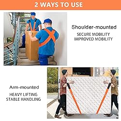 Moving Straps Lifting（Padded） one Person