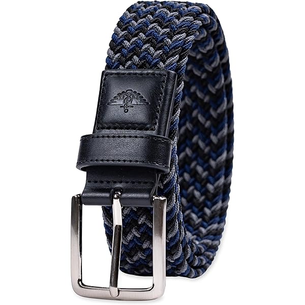nike stretch woven belt navy