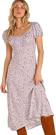 auguste midi dress
