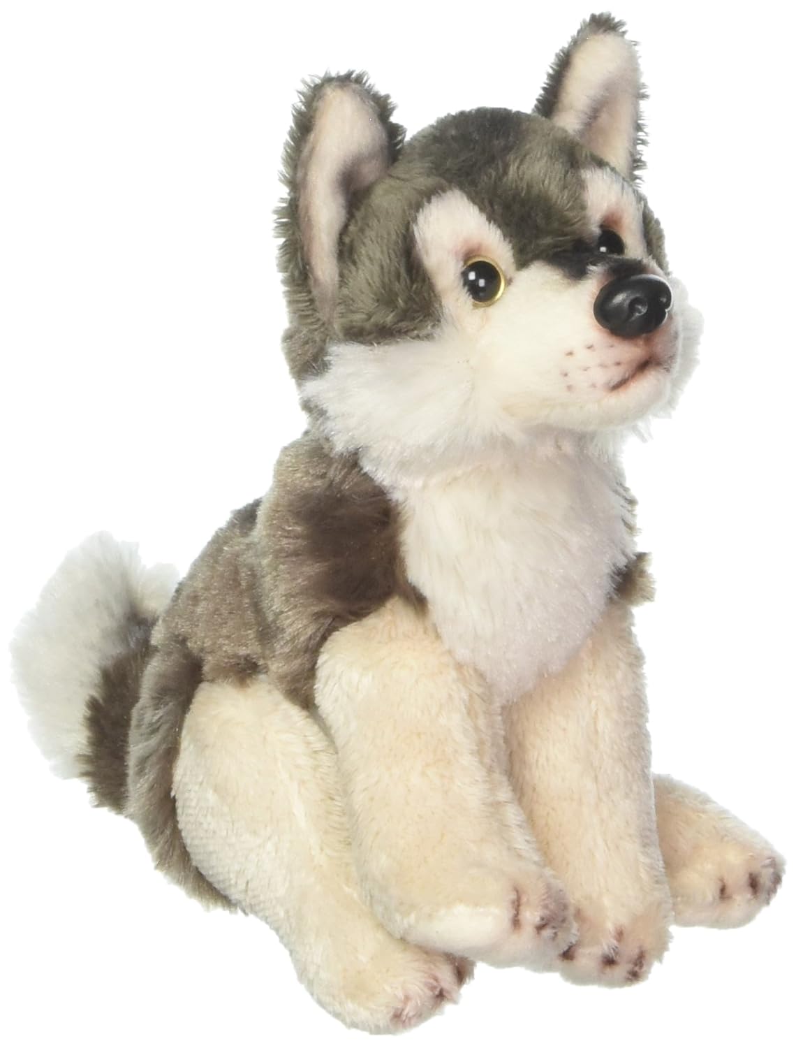 Little Silver Grey Wolf Children's Plush Beanbag Stuffed Animal Toy eBay