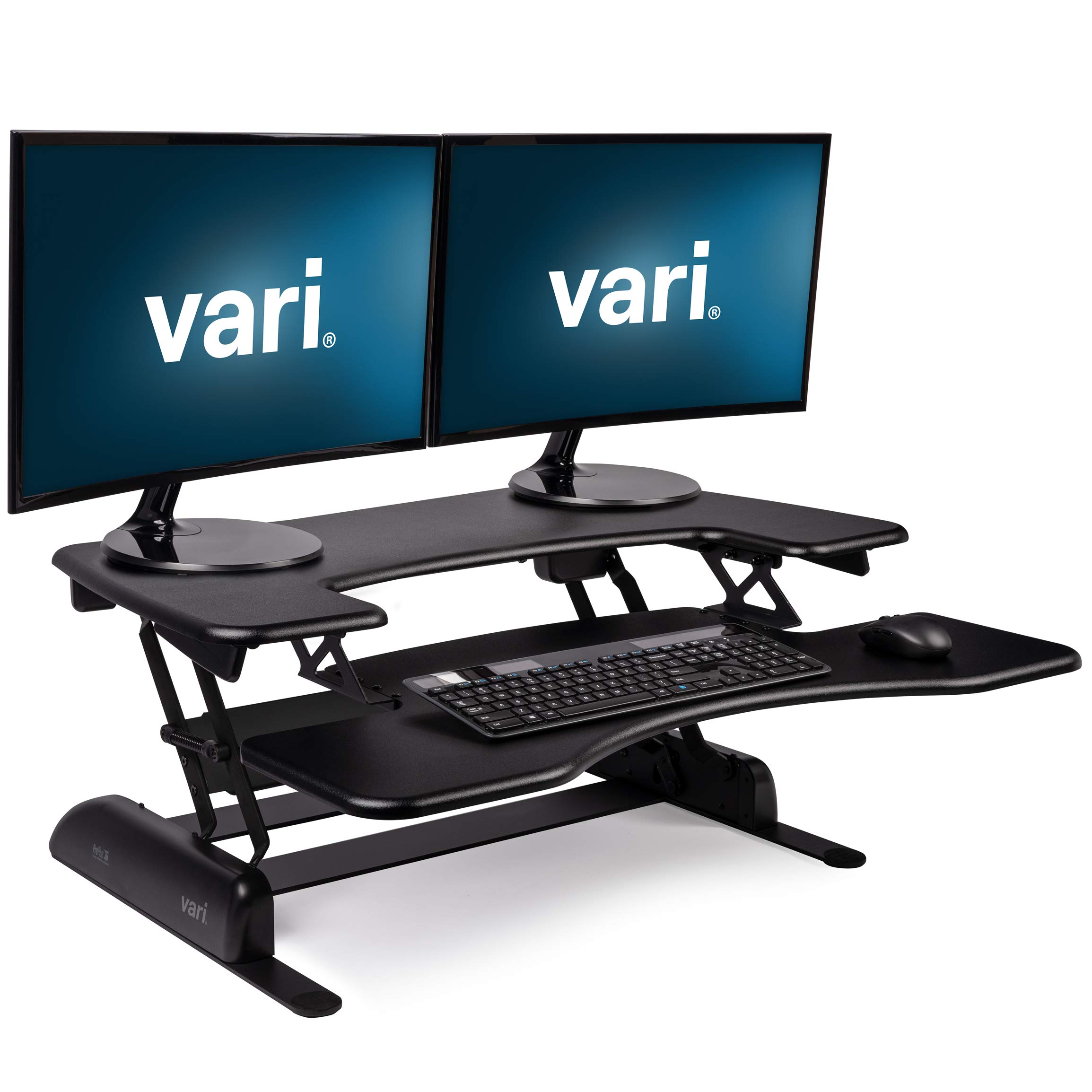 VariDesk Pro Plus 36 by Vari Dual Monitor Standing Desk Converter