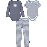 Calvin Klein baby-boys 2 Bodysuits and Pant Set
