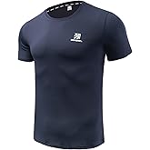 SENBWL Moisture Wicking Quick Dry Soft Pickleball Workout Hiking Camping Running Shirts for Men Outdoor Sports