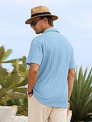 HOTake Men's Summer Beach Vacation Shirts Casual