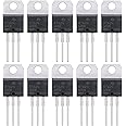 ALLECIN BTA24-600B BTA24-600 Triac Thyristor 24A 600V BTA24 Gate Trigg Current Triacs Thyristors TO-220 (Pack of 10pcs)