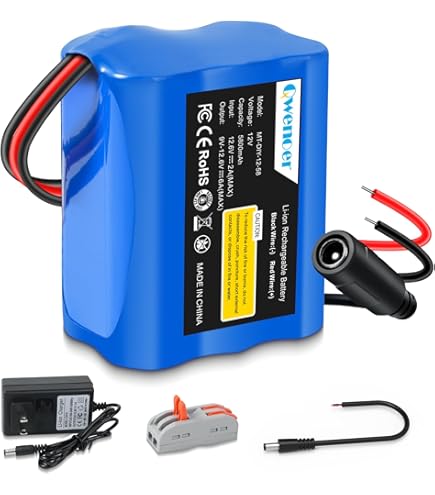 Mspalocell 12V 5200mAh Rechargeable Lithium-Ion Battery For - View #10