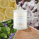 La Jolíe Muse Jasmine Scented Candle Gifts Set 9.9Oz Natural Soy Wax view 2