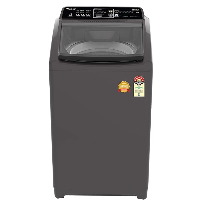Whirlpool 7 Kg 5 Star Royal Plus Fully-Automatic Top Loading Washing Machine (WHITEMAGIC
