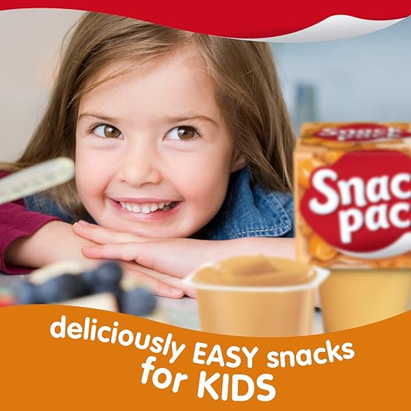 SNACK PACK BUTTERSCOTCH PUDDING CUPS, 4 COUNT