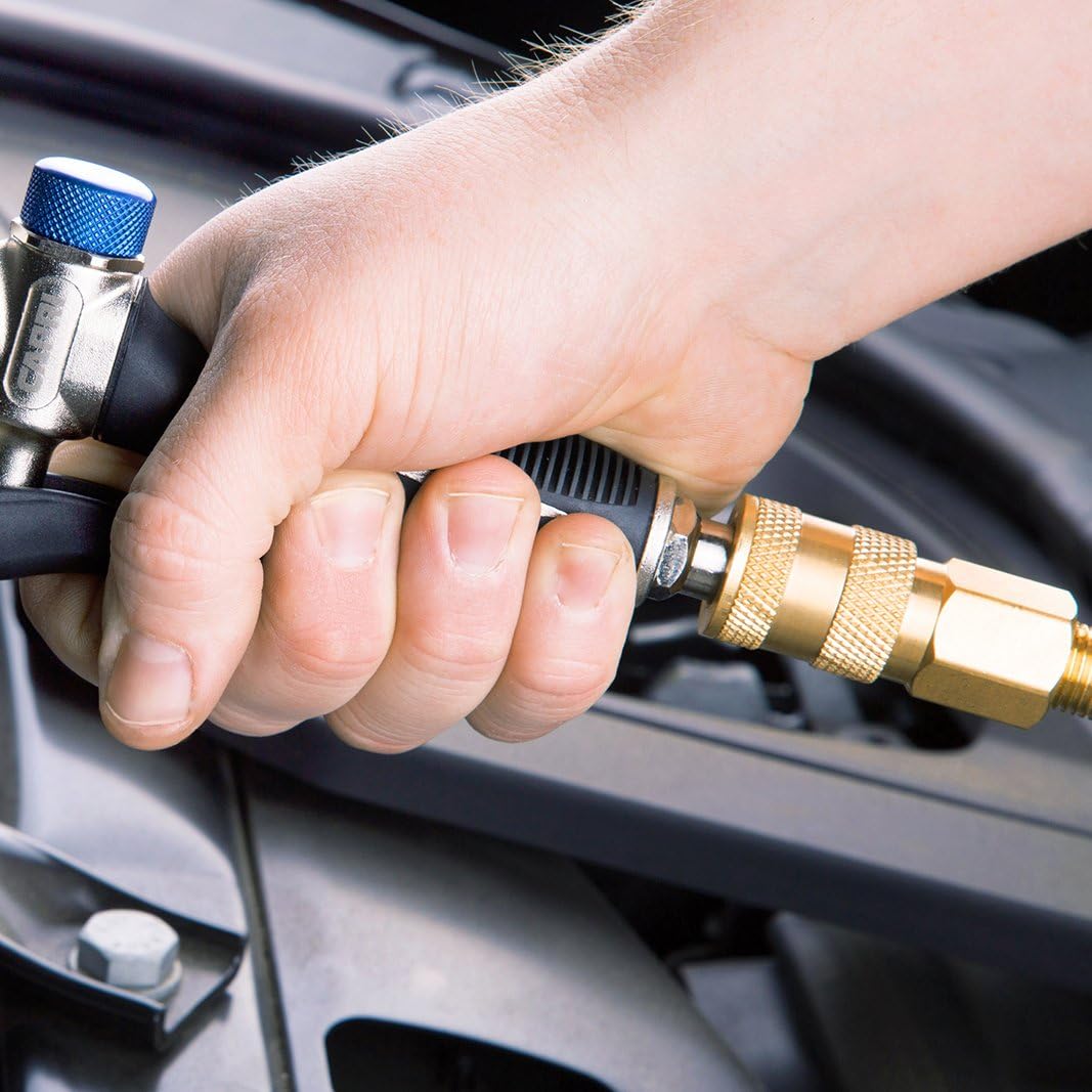 Capri Tools 2-Way Air Blow Gun with Adjustable Air Flow and Extended Nozzle - - 