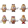Mr. Potato Head Tots Mini Collectible Figures Multipack; Bundle of 6 Tots; Mini Collectible Toys for Kids Ages 3 and Up (Amazon Exclusive)