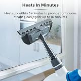 Tower THS10 Handheld Steam Cleaner 1050 W with Crevice Tool Blue 250 ml view 5