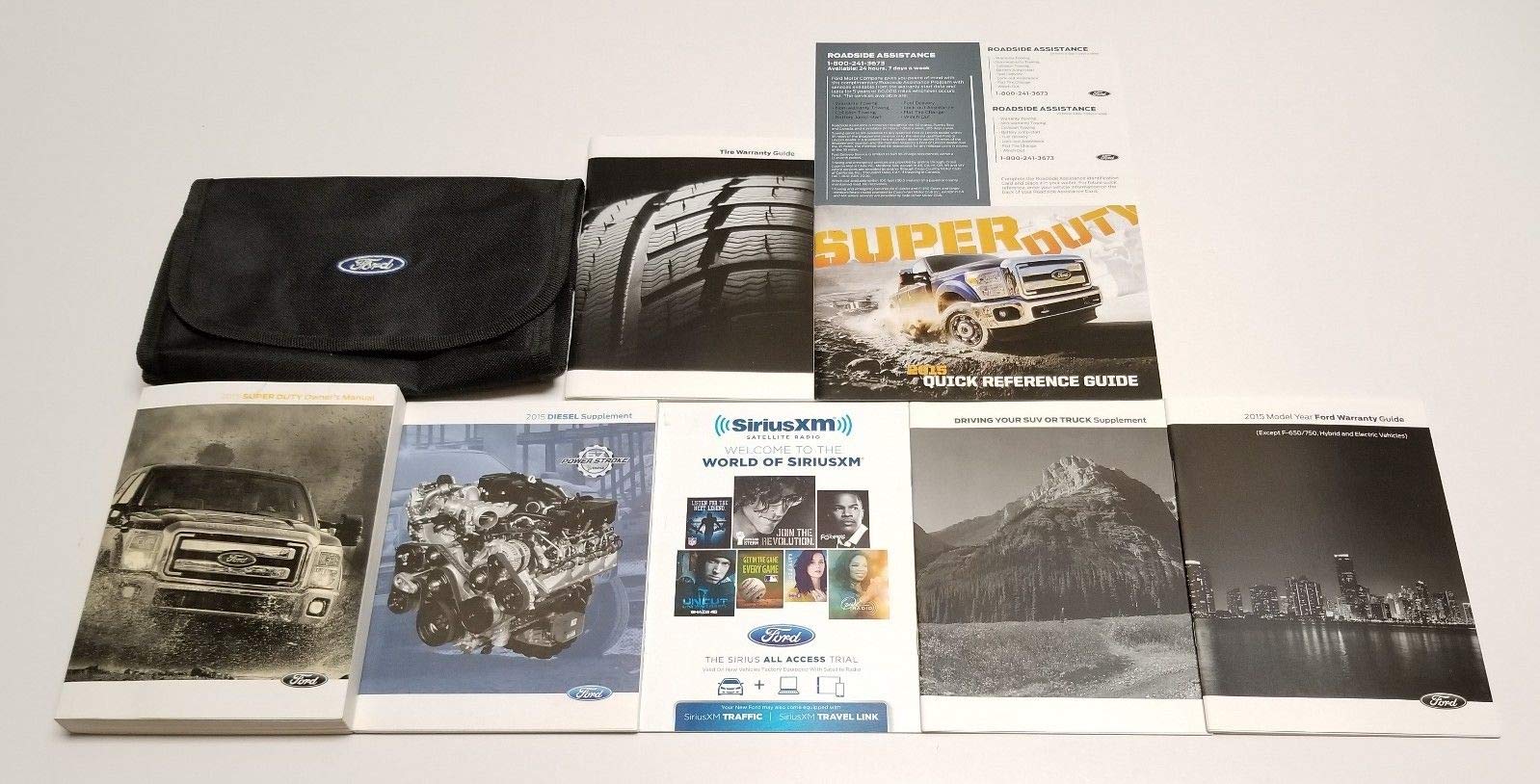 2015 FORD F-SERIES F250 F350 SUPER DUTY DIESEL OWNERS MANUAL BUYER'S GUIDE  4X4 4x2 15 Paperback – 2015