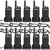 Retevis RT68 Two-Way Radios Long Range, Walkie Talkies for Adults, 2 Way Radio with Earpiece,Walkie Talkie Rechargeable with 