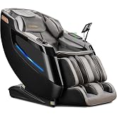Gethope 4D Massage Chairs Full Body-53.2" Ultra Long SL Track,32 Airbags | Zero Gravity,Full-Body Air Compression,Core Heating,Deep Yoga Stretch,Shiatsu Massage,10 Massage Techniques &amp; AI Voice