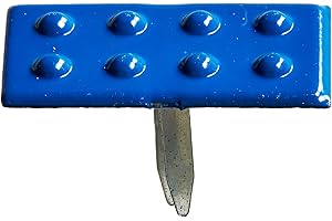 EYELET OUTLET Brads, Building Blocks Mix 12/Package