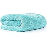 The Rag Company - The Liquid8r - Absorbent 70/30 Blend Microfiber Drying Towel for Cars, Trucks, SUVs, Safe for Detailing + S
