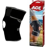 ACE Brand Adjustable Knee Brace with Side Stabilizers Provides Support &amp; Compression to Arthritic and Painful Knee Joints