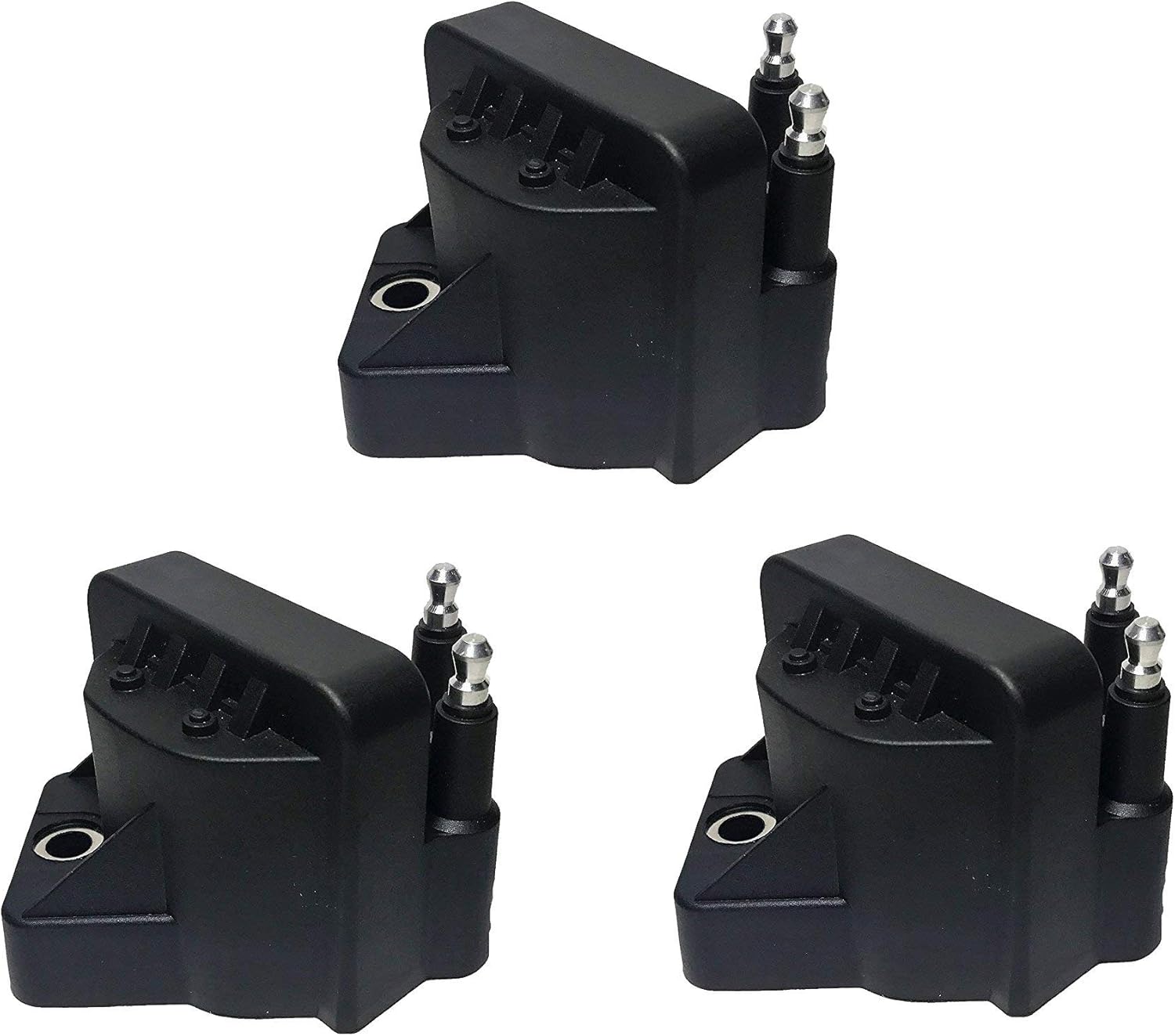 Ignition Coil Pack Set of 3 Replaces 10472401, 10467067, D555