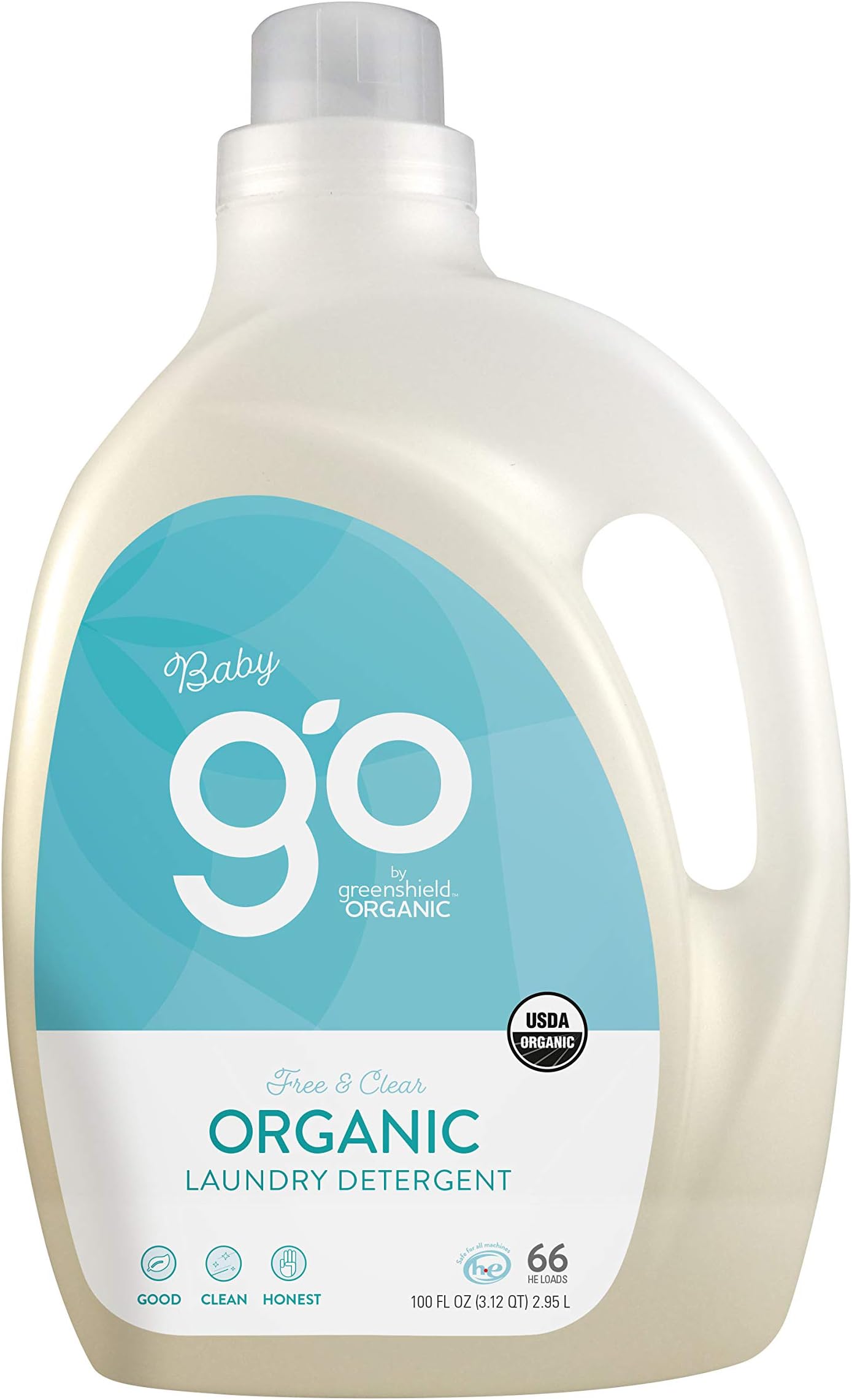 Greenshield Organic Organic Usda Baby Laundry Detergent - 100 Oz