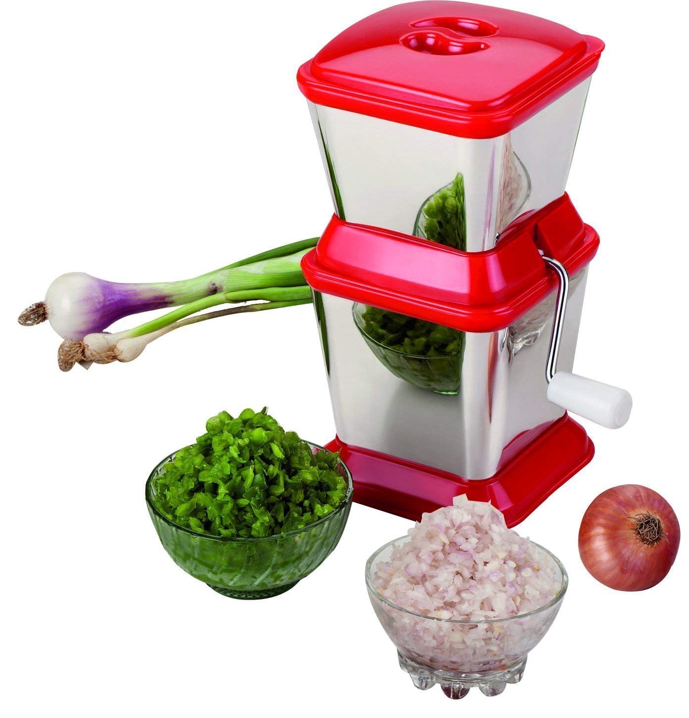 HaRvic Stainless Steel Onion Cutter Chopper/Chilli Cutter/Vegetable