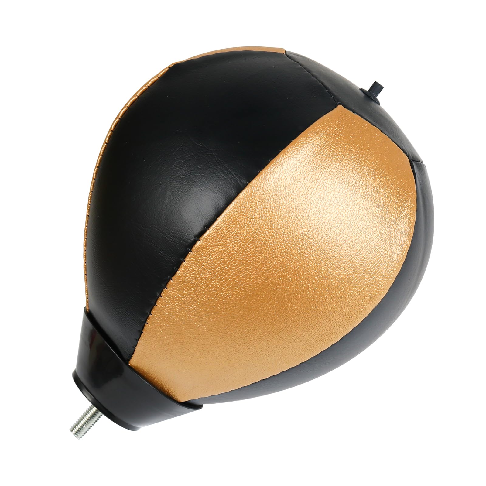 Photo 1 of ?INNOLIFE Boxing Speed Ball with Double-Layer Leather, Universal M8 Thread for Boxing Bar, Black & Gold?