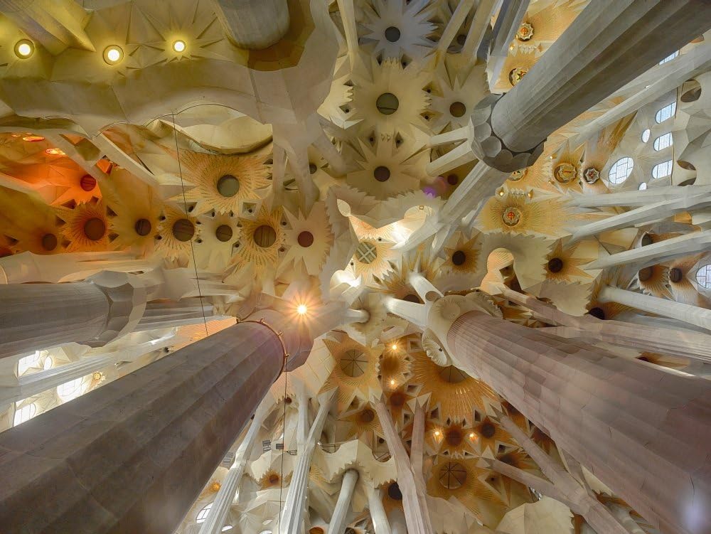 Amazon Com Posterazzi Architectural Detail Of Sagrada Familia