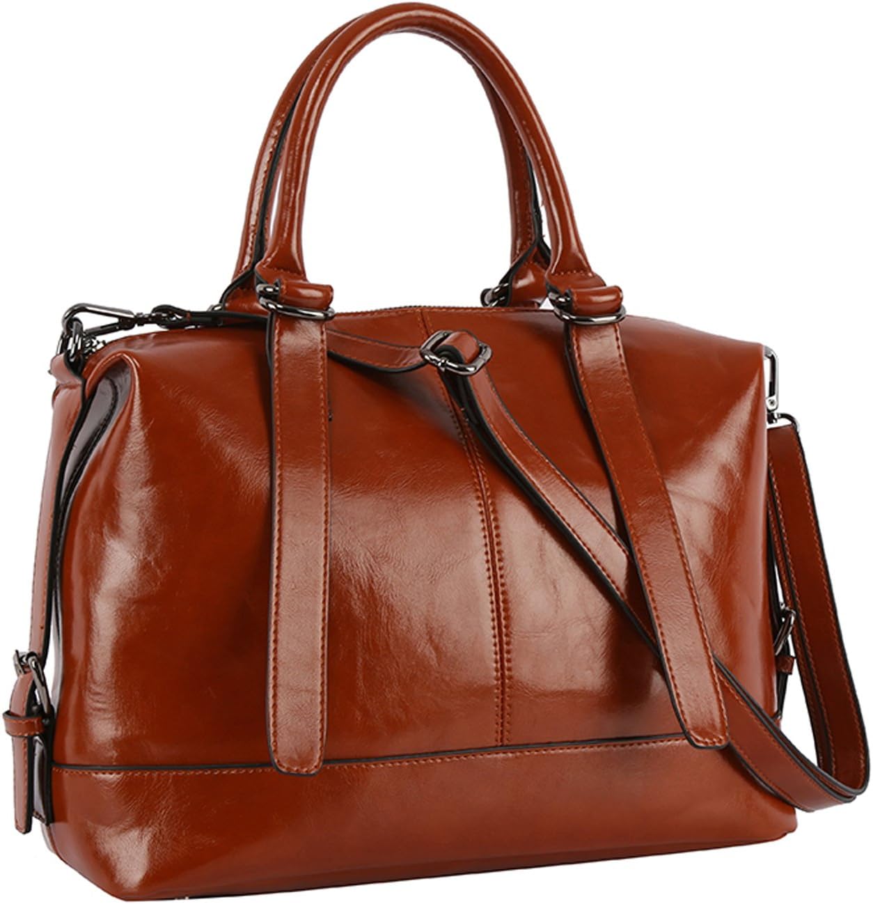 Designer Handbags for Women,Classic Vegan Leather Top-handle Purses and Handbags,YAAMUU Tote Bag for Work School