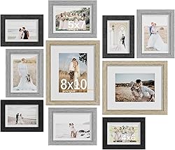 Povrgive Picture Frames Set of 10, Picture Frames