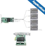 10Gtek LSI SAS2008 8I HBA RAID Controller Card PCIe X8 6Gb/s IR mode view 4