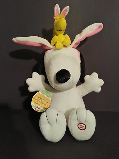 easter snoopy plush