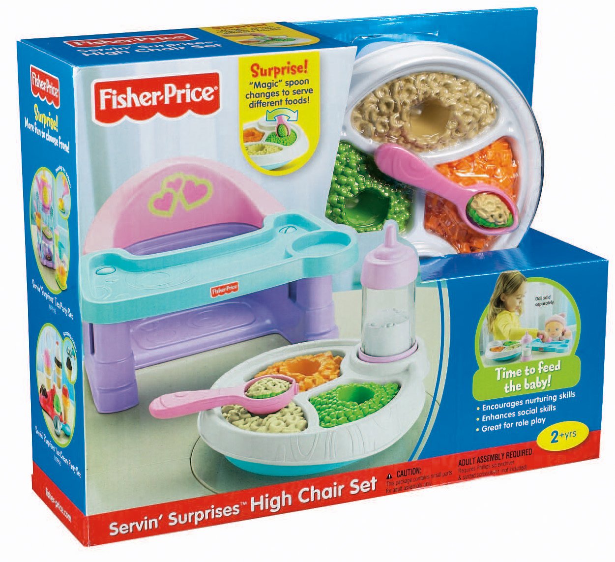 fisher price baby doll high chair