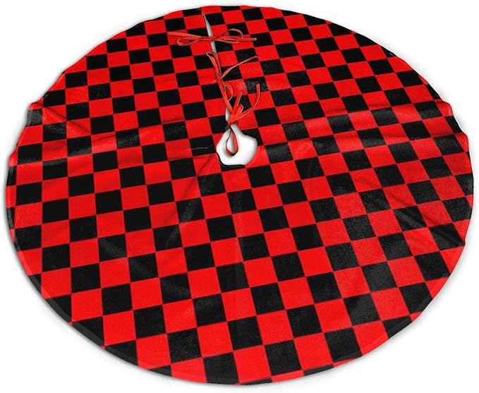 black and red checkerboard