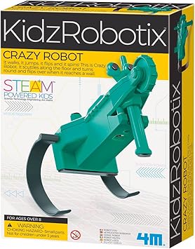 kidz robotix crazy robot