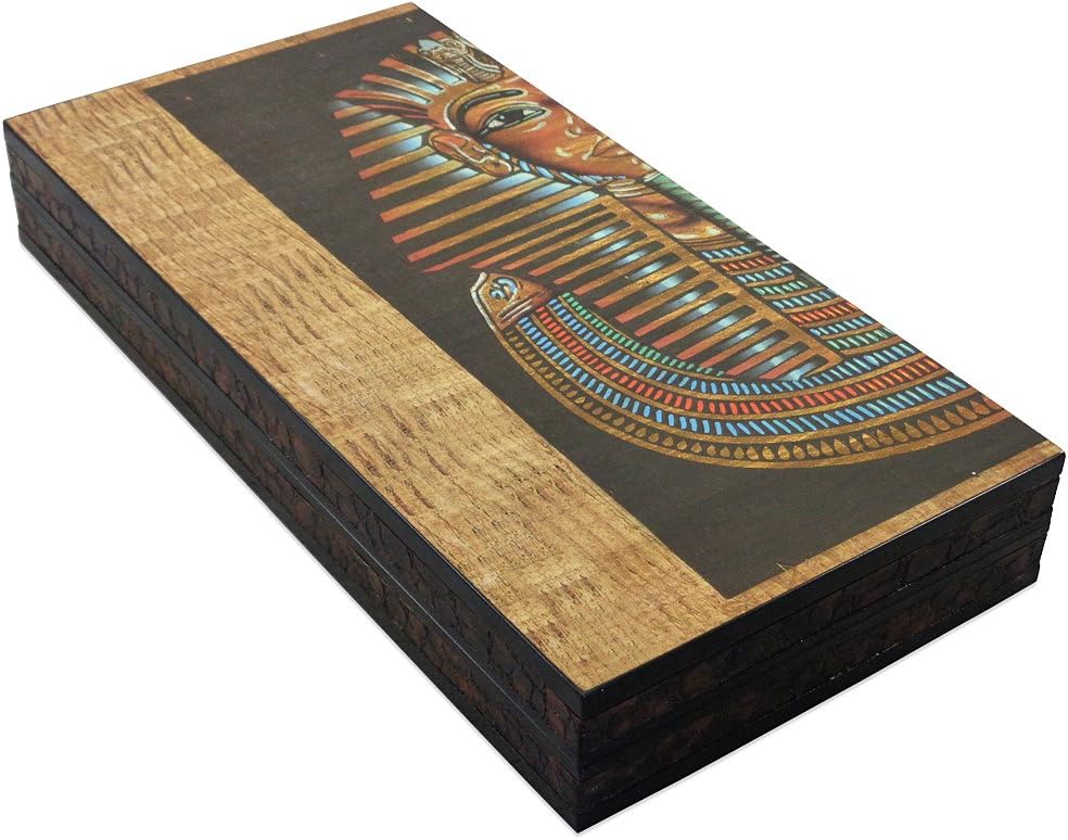 shayniyenigun The 19'' Great Sphinx Backgammon Board Game Set