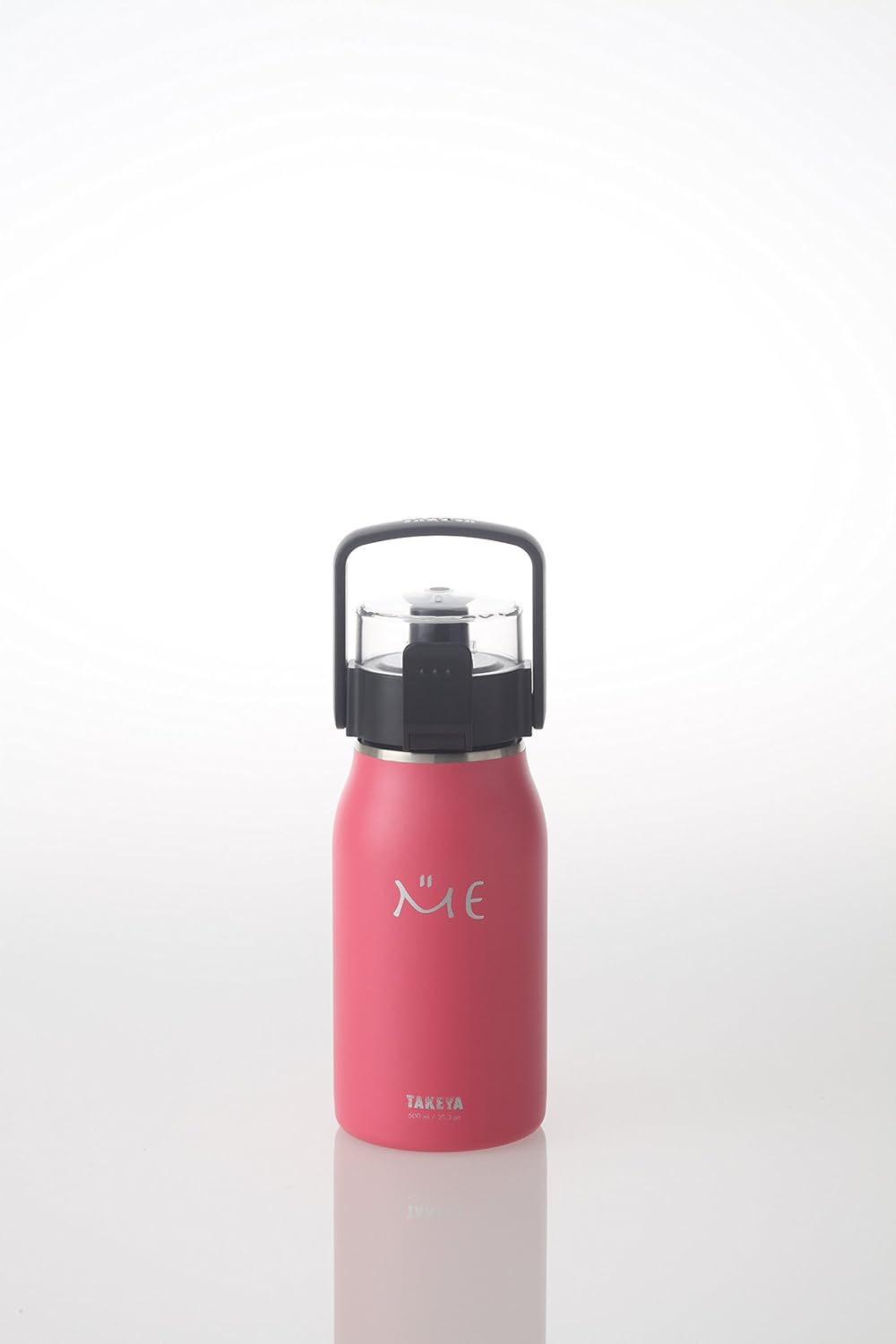 Amazon Co Jp タケヤ ステンレスボトル ハンドル ショルダーベルト付 Me 600ml ピンク Tk ホーム キッチン
